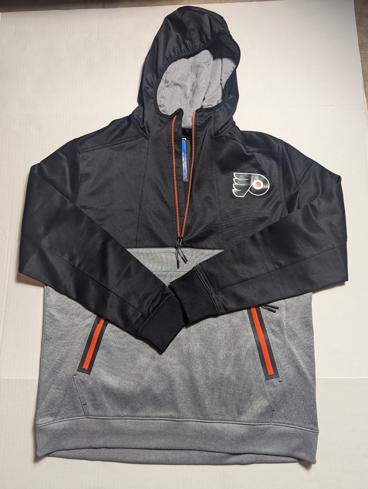 Philadelphia Flyers Half-Zip Hoodie - Fanatics Branded