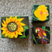 NEW 3pc Handmade Hand Crafted Carved & Painted Wooden Jewelry Boxes - Costa Rica