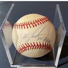 Dwight Doc Gooden Signed Official Ball National League 84 ROY JSA G33899