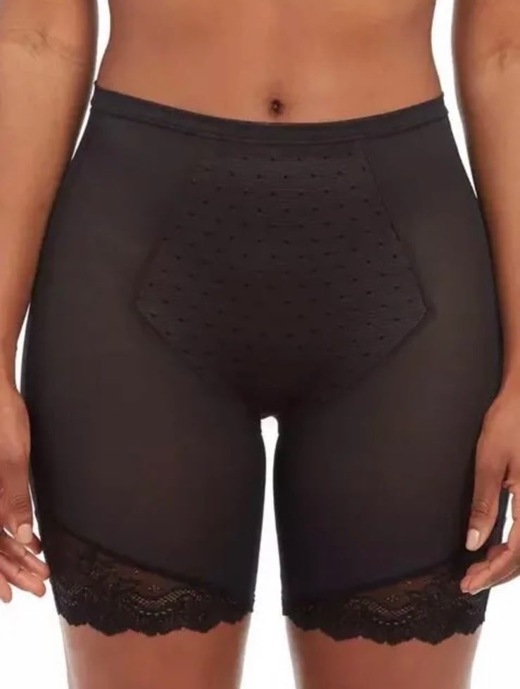 Spanx Lace Trim Mid-Thigh Shapewear S64-35