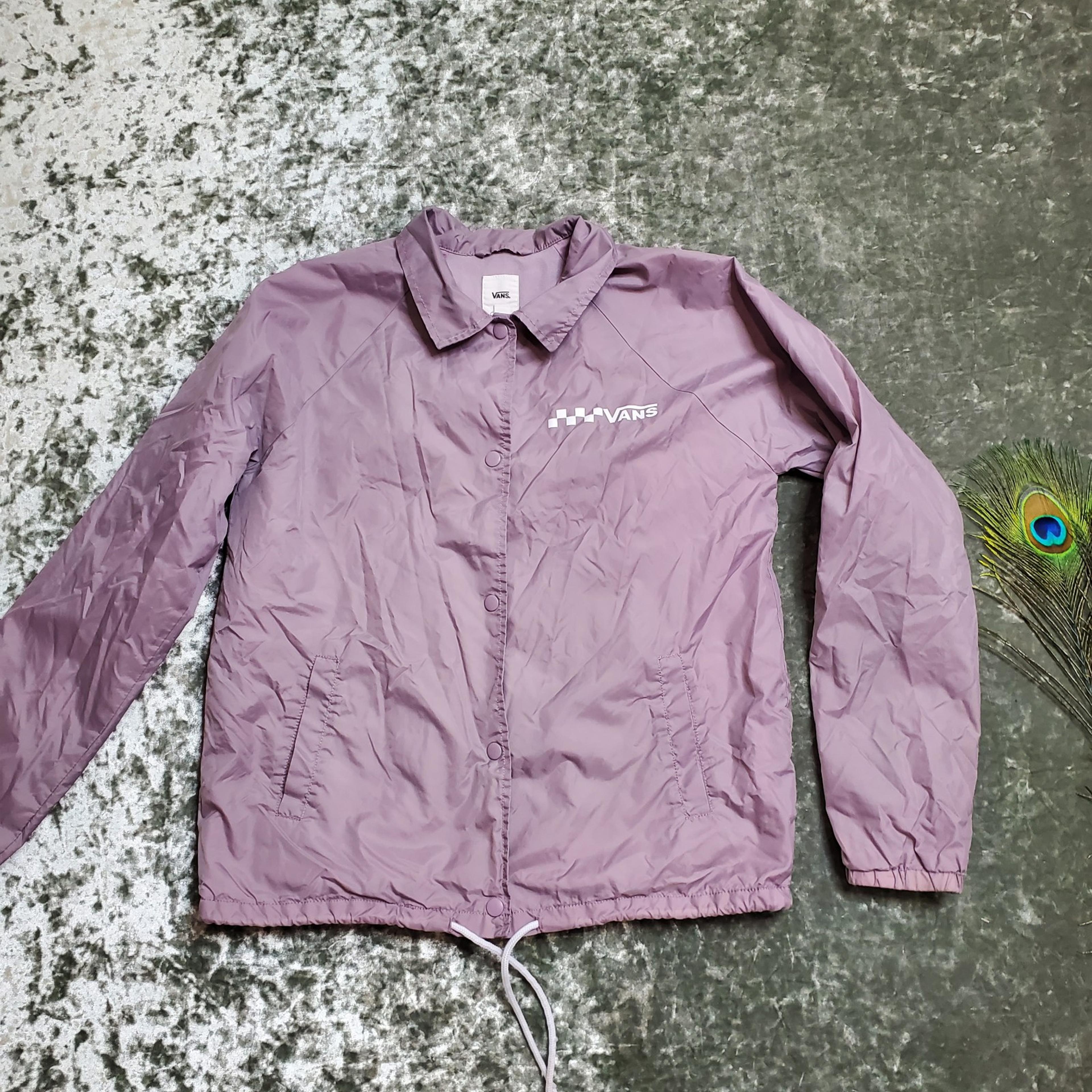 Vans jacket womens purple Clearance