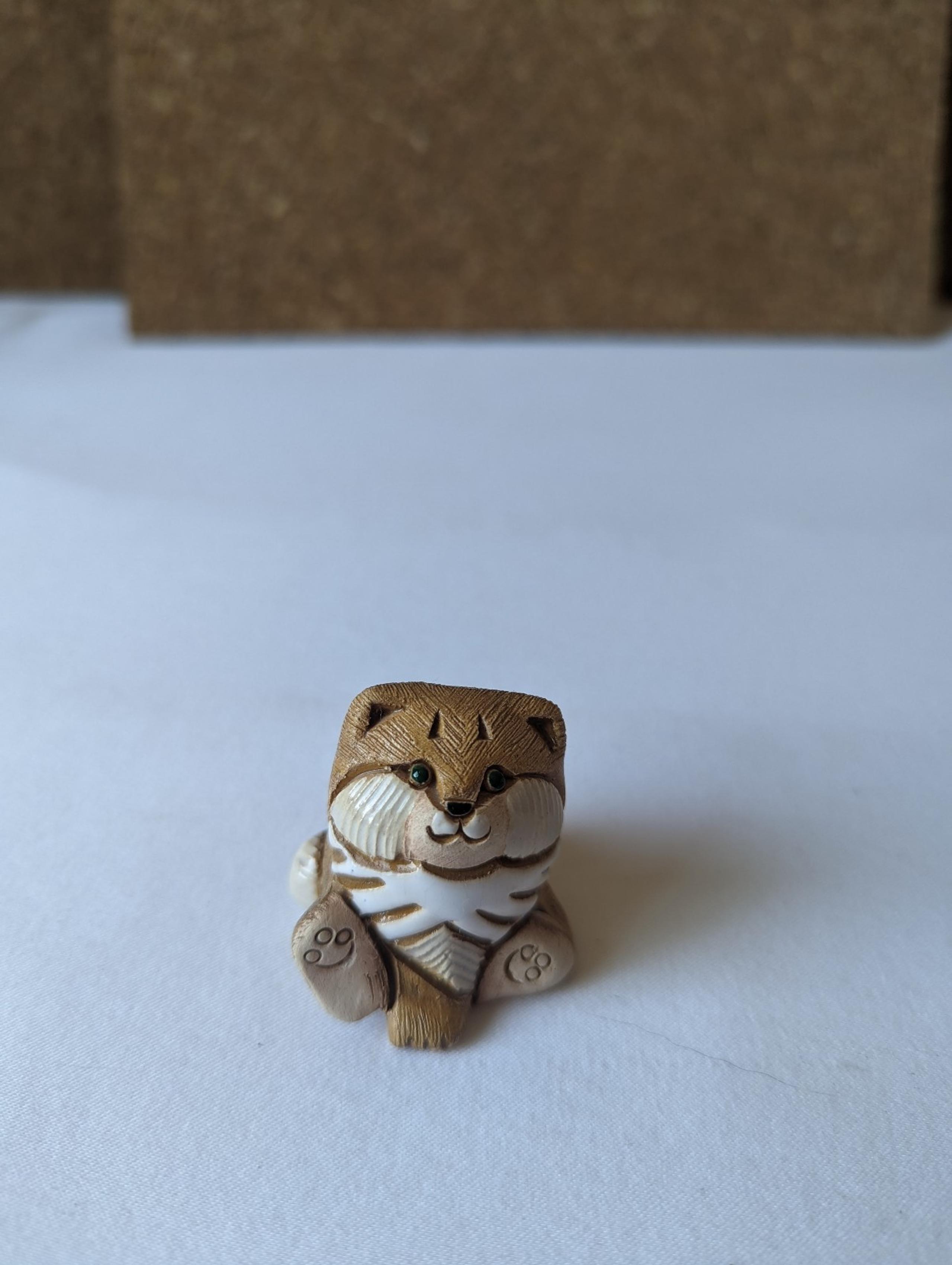 Vintage Artesania Rinconada De Rosa 84B Somali Kitten Collectible