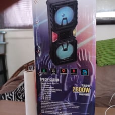 Portable Bluetooth karaoke speaker