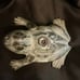 Vintage Brass Frog Garden Sprinkler