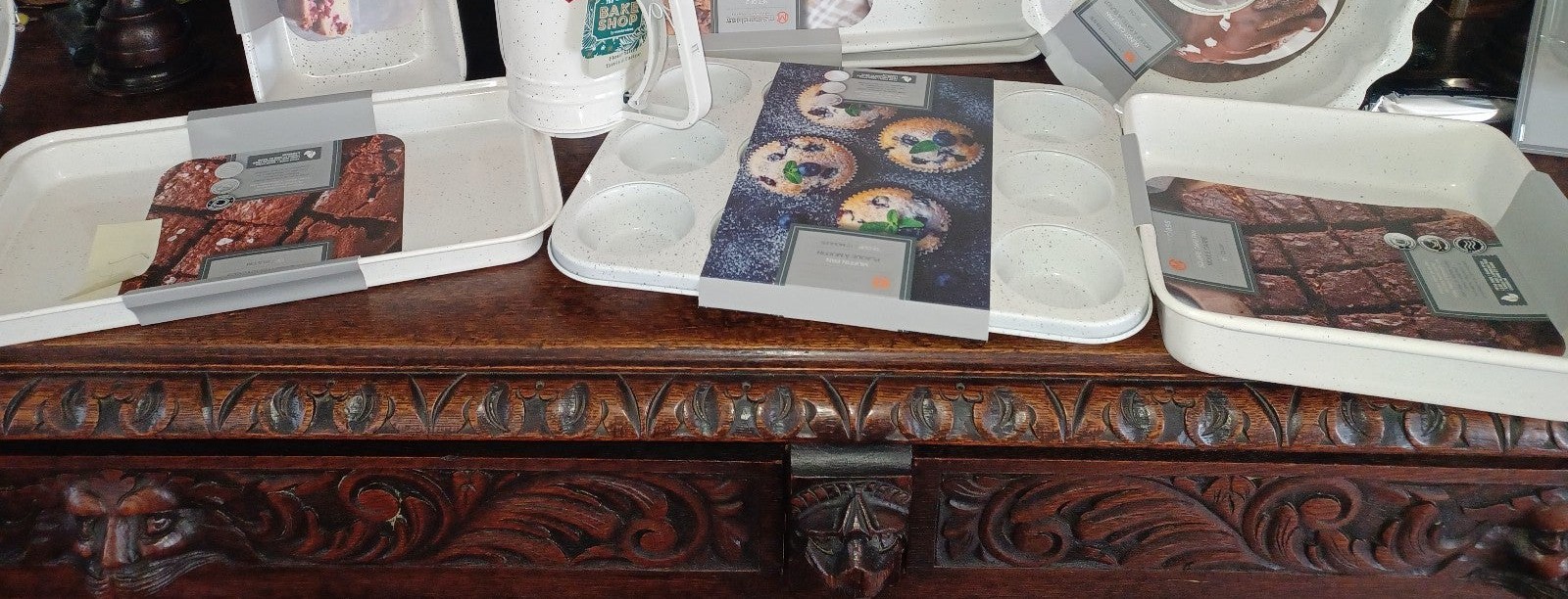 Masterclass cream Speckled 3 Pieces Bakeware