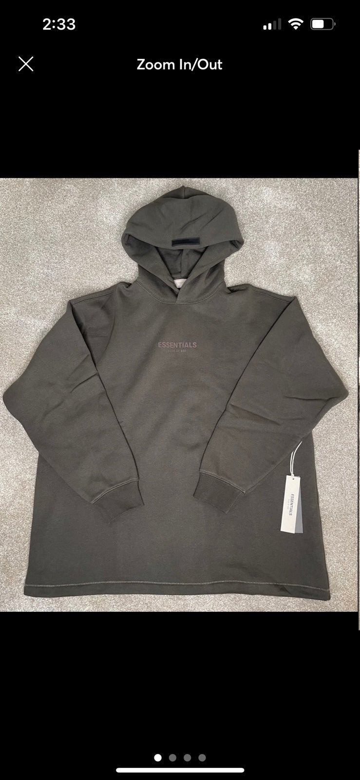 Fear of God Essentials Hoodie