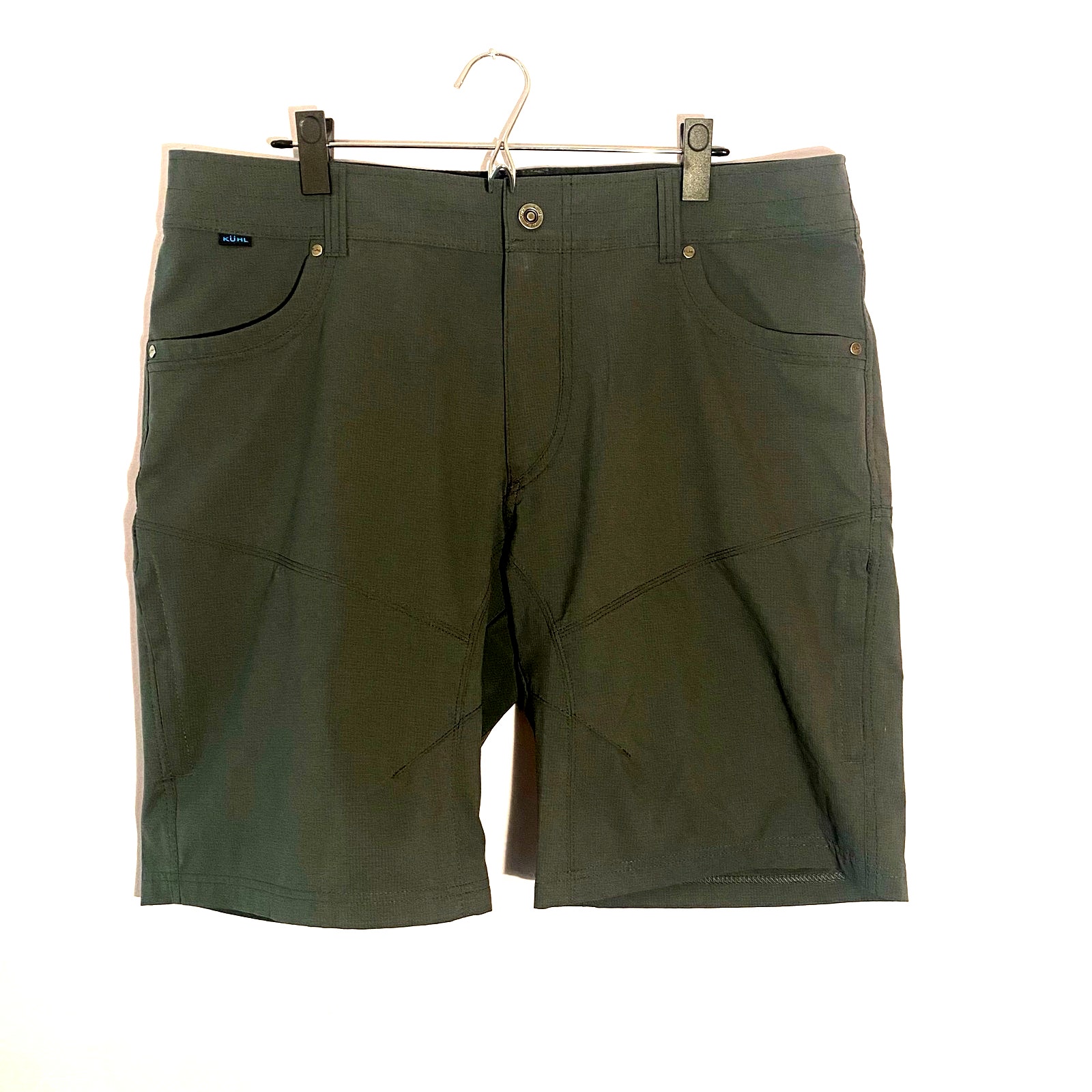 Kuhl Men's size 38 Gray Cargo Shorts Outdoor Hiking Gorpcore