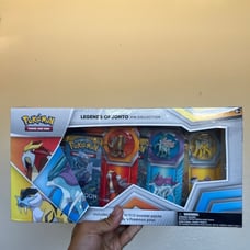 Pokemon Legends of Johto Pin Collection