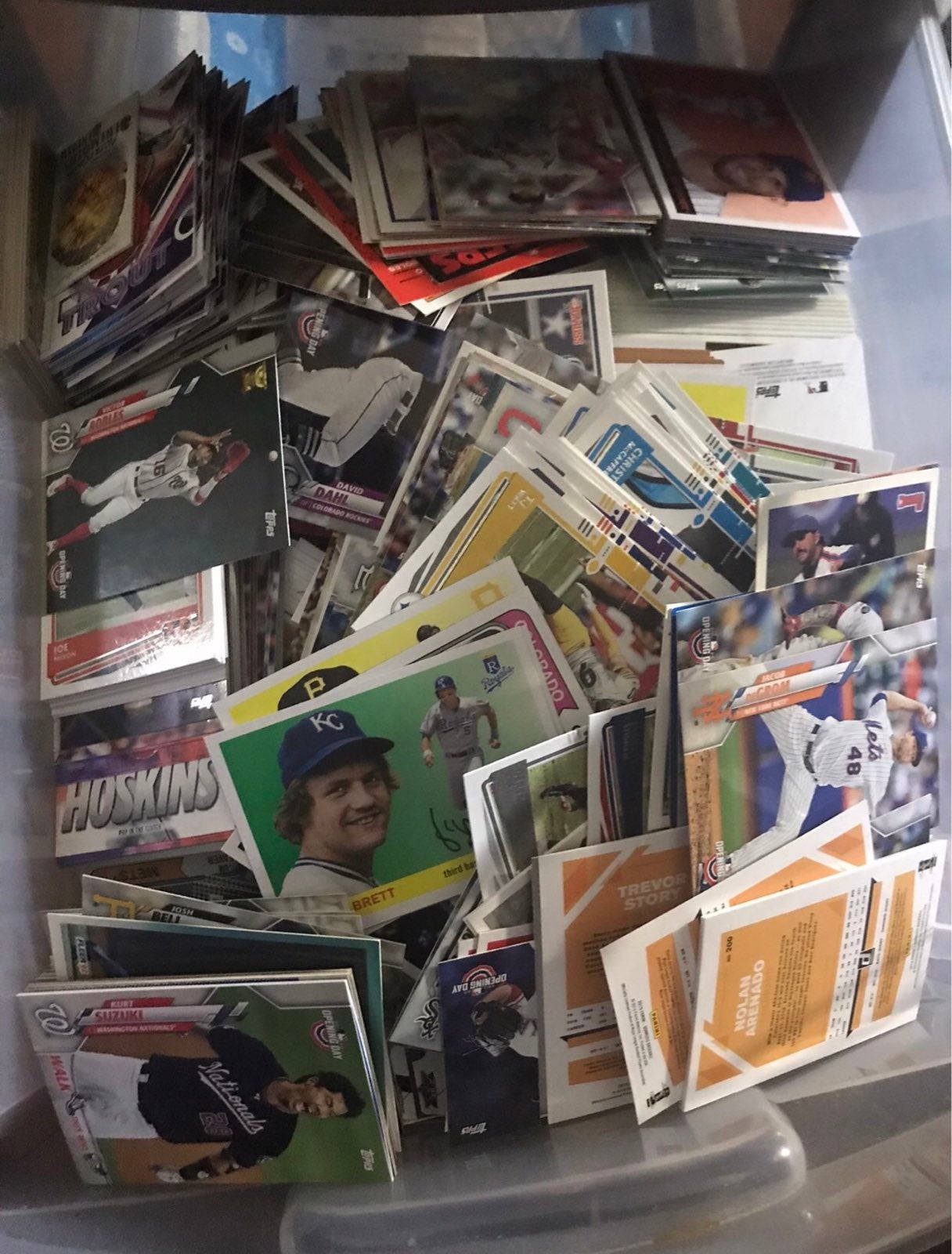 baseball cards