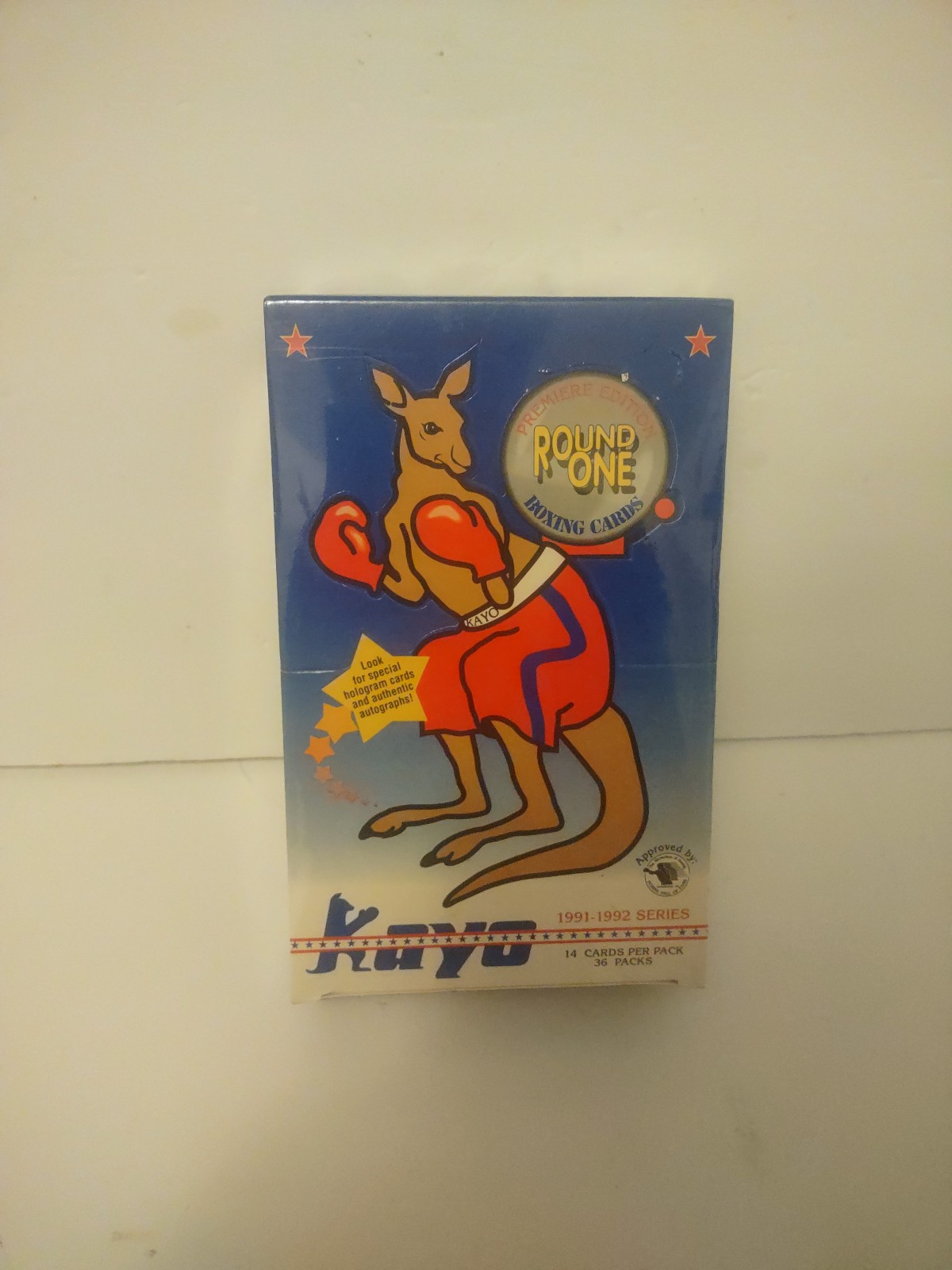 Kayo 1991 - 1992 Premium Edition BOXING TRADING CARDS 36 PACKS Sealed Box Ali