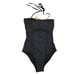 Bond - Eye Australia Bandeau Ladder back One Piece Swimsuit Black Size 4 NWT