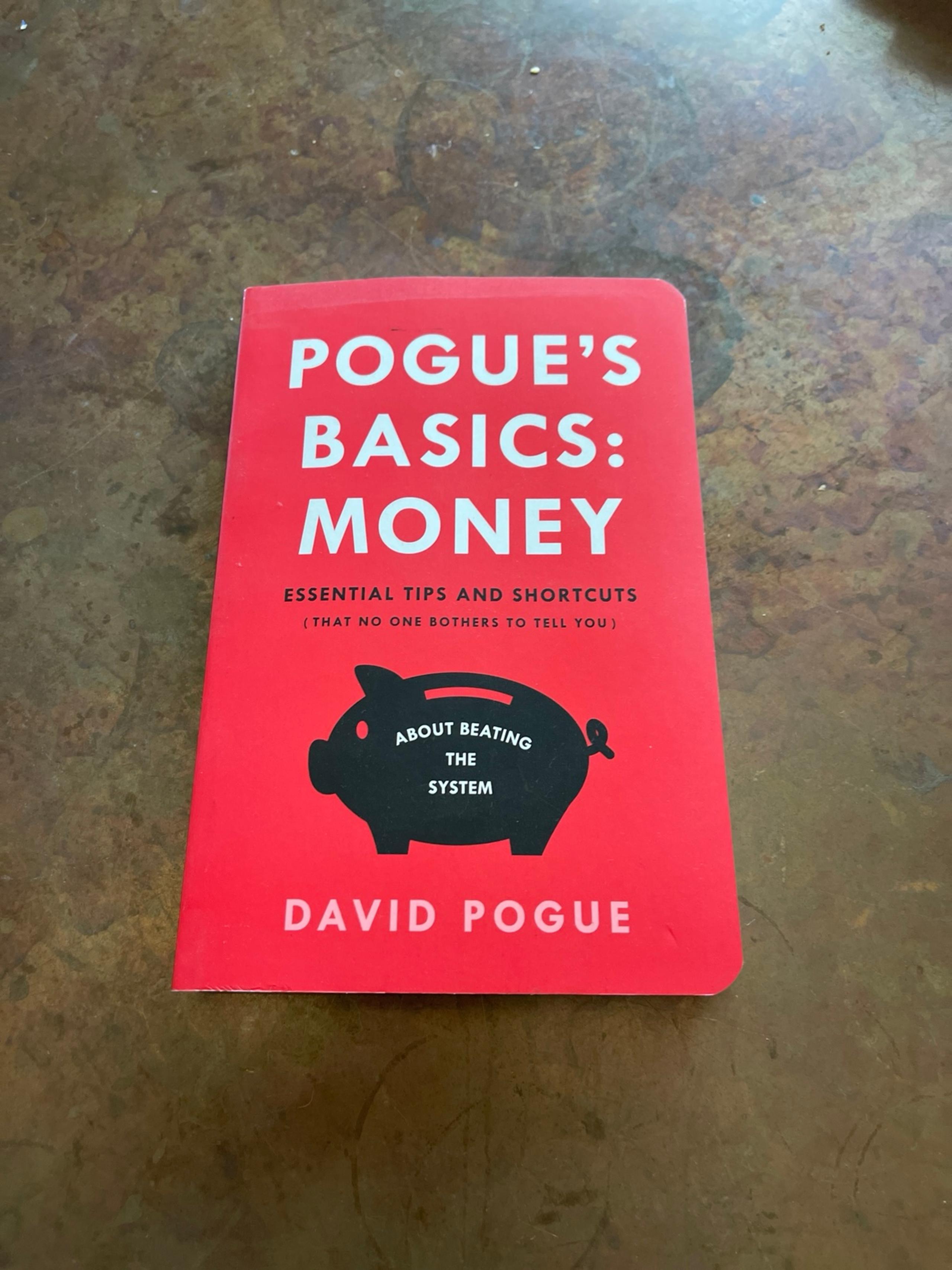 Pogue’s Basics: Money