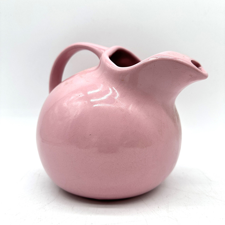 Vintage 1940s Ceramex York #388 Pink Ball Pitcher