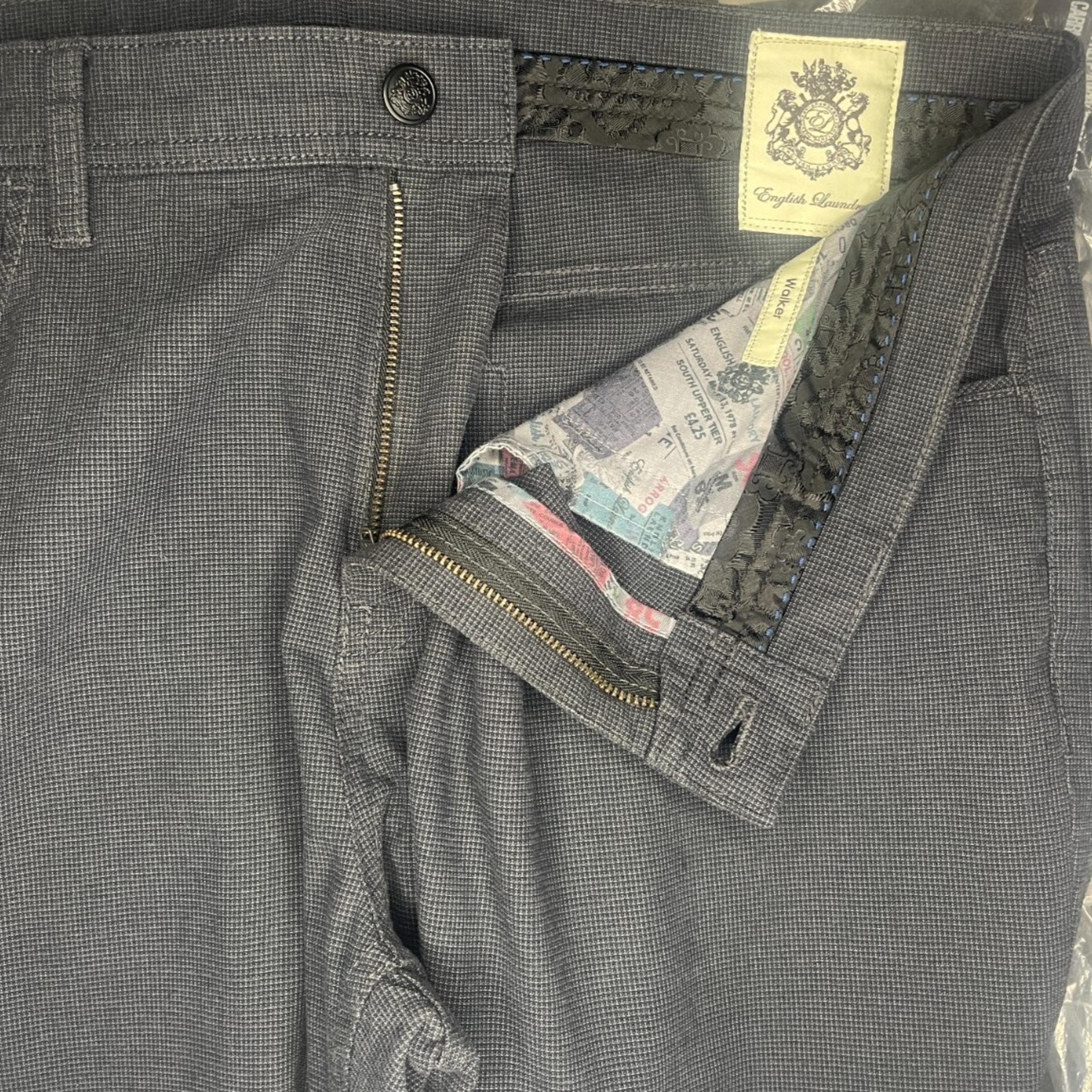 English Laundry Men's Walker Pants Gray Chino Textured Twill 36x30