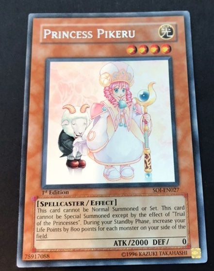 Yu-Gi-Oh 1st Edition Princess Pikeru SOI