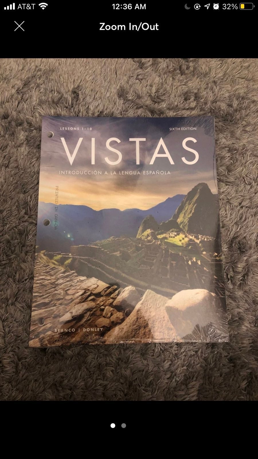 Vistas 6th Ed, Looseleaf Student Edition