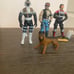 Vintage Gi Joe figures Featuring Storm Shadow