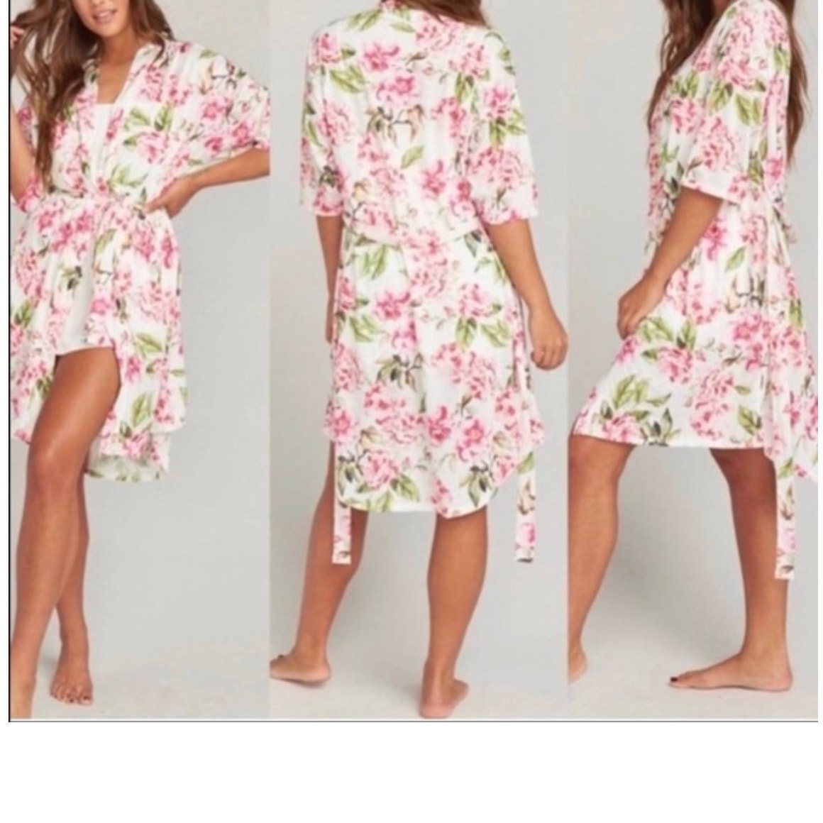 Show Me Your Mumu Floral Kimono Robe - One Size