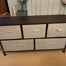 5-Drawer Storage Organizer, Bronze