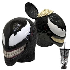 VENOM: THE LAST DANCE Popcorn Bucket Head & Symbiote Tumbler Set