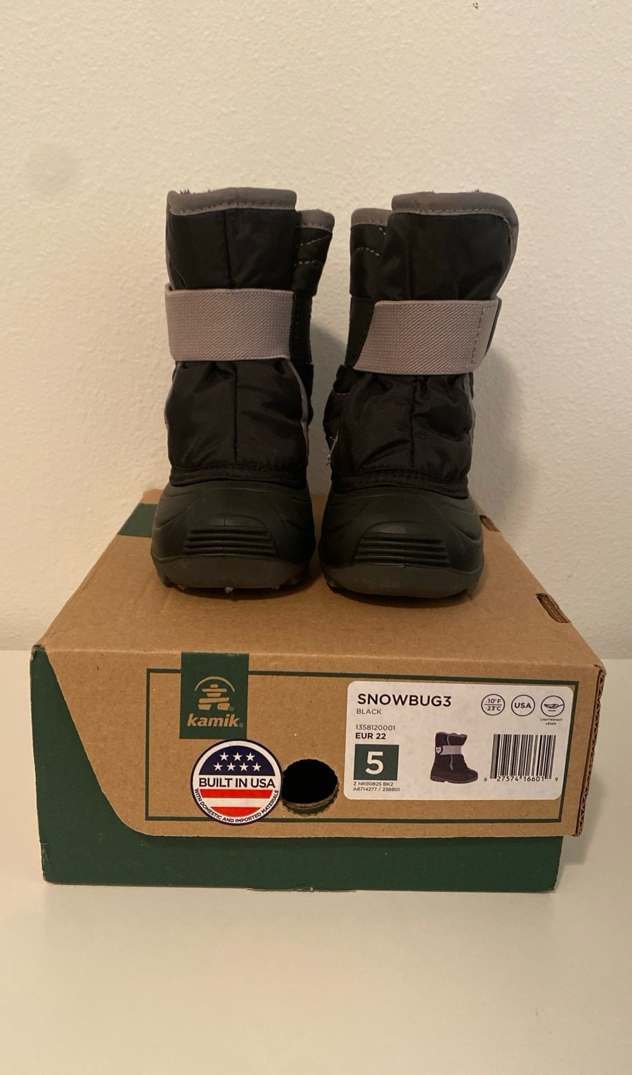 Kamik- toddler snow boots