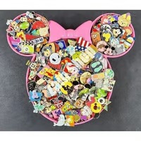 Disney Pins Trading LOT 50, NO DUPLICATES, 100% Real Disney Collectible Pins