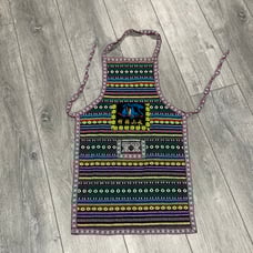 Vintage Embroidered Apron. Fits a S/M.