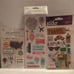 Scrapbook sticker lot (20+ pieces)