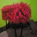 Fuzzy Pink Chair