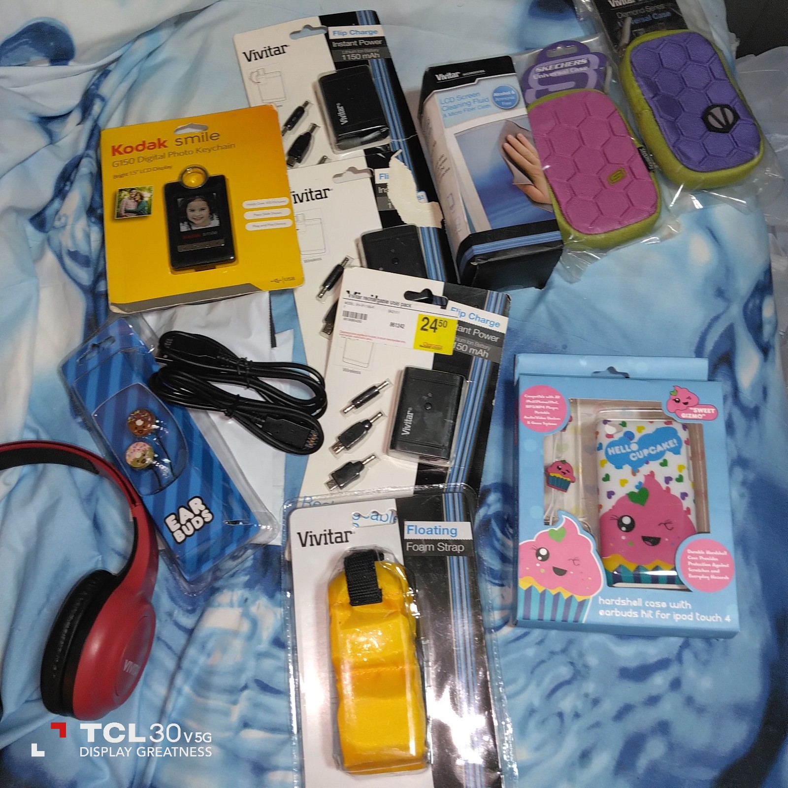 Huge Assorted bundle of camera, phone accessories
