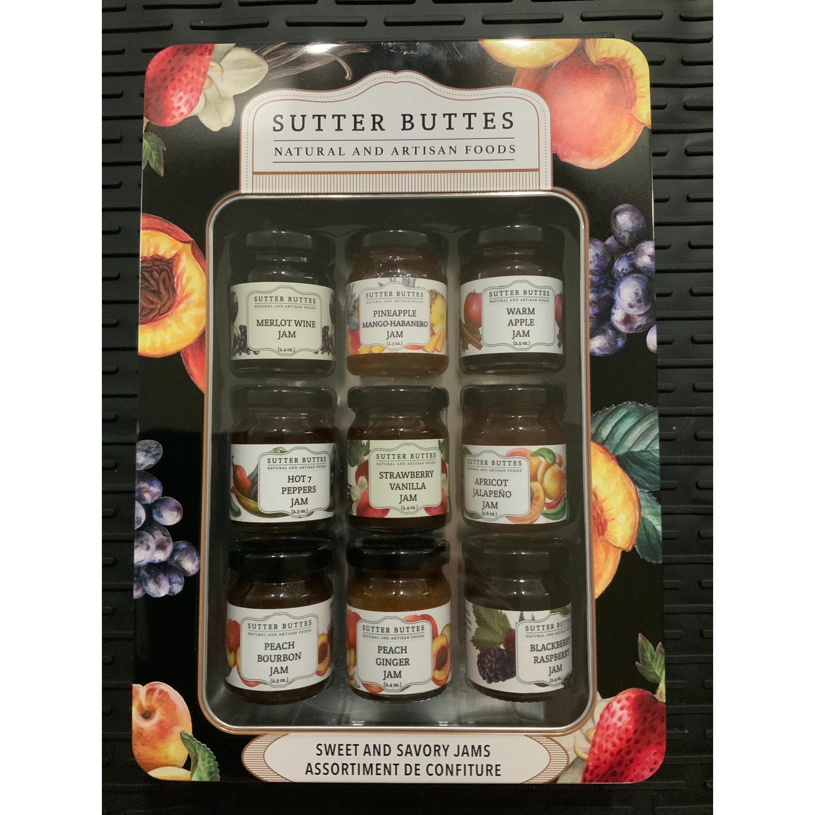 Sweet and Savory Jam assortment