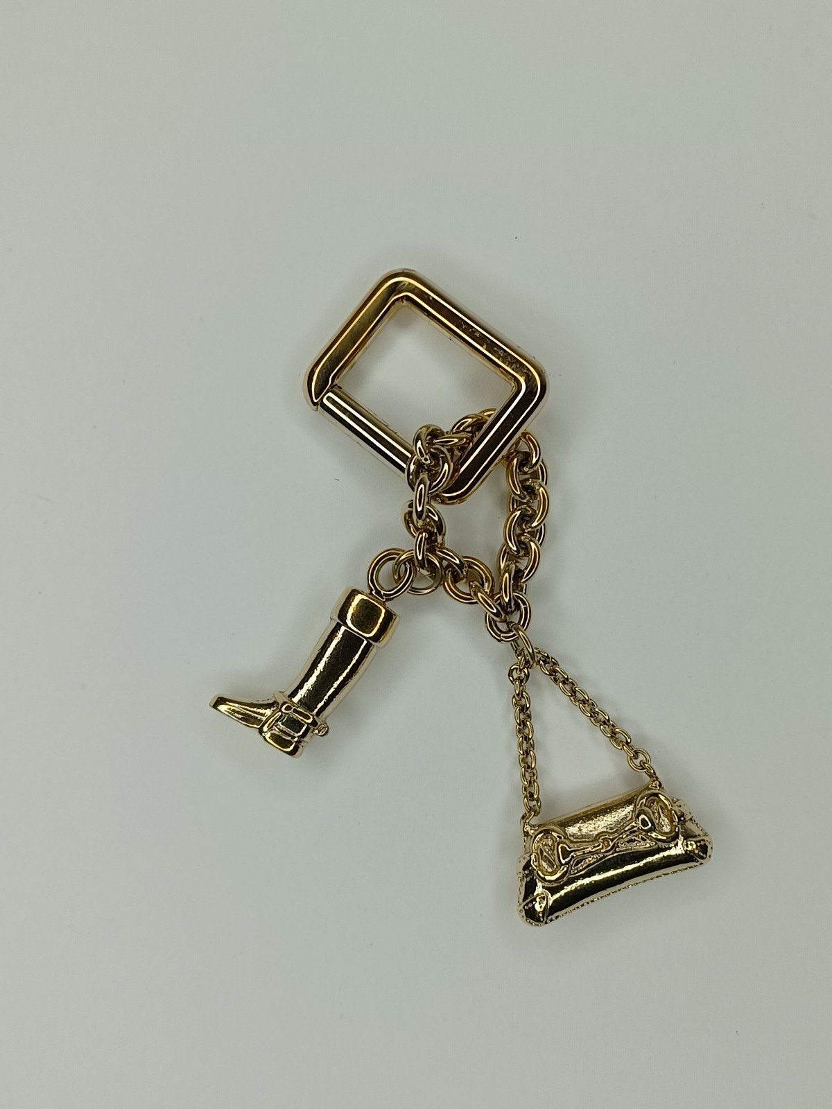 Gucci Riding Boot & Horsebit 1955 Bag Gold Tone Bag Charms