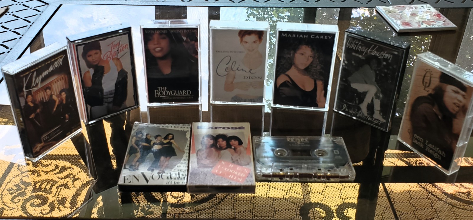 90's Female Icon Cassette Tape LOT - Mariah Carey, Whitney Houston I'm Your Baby