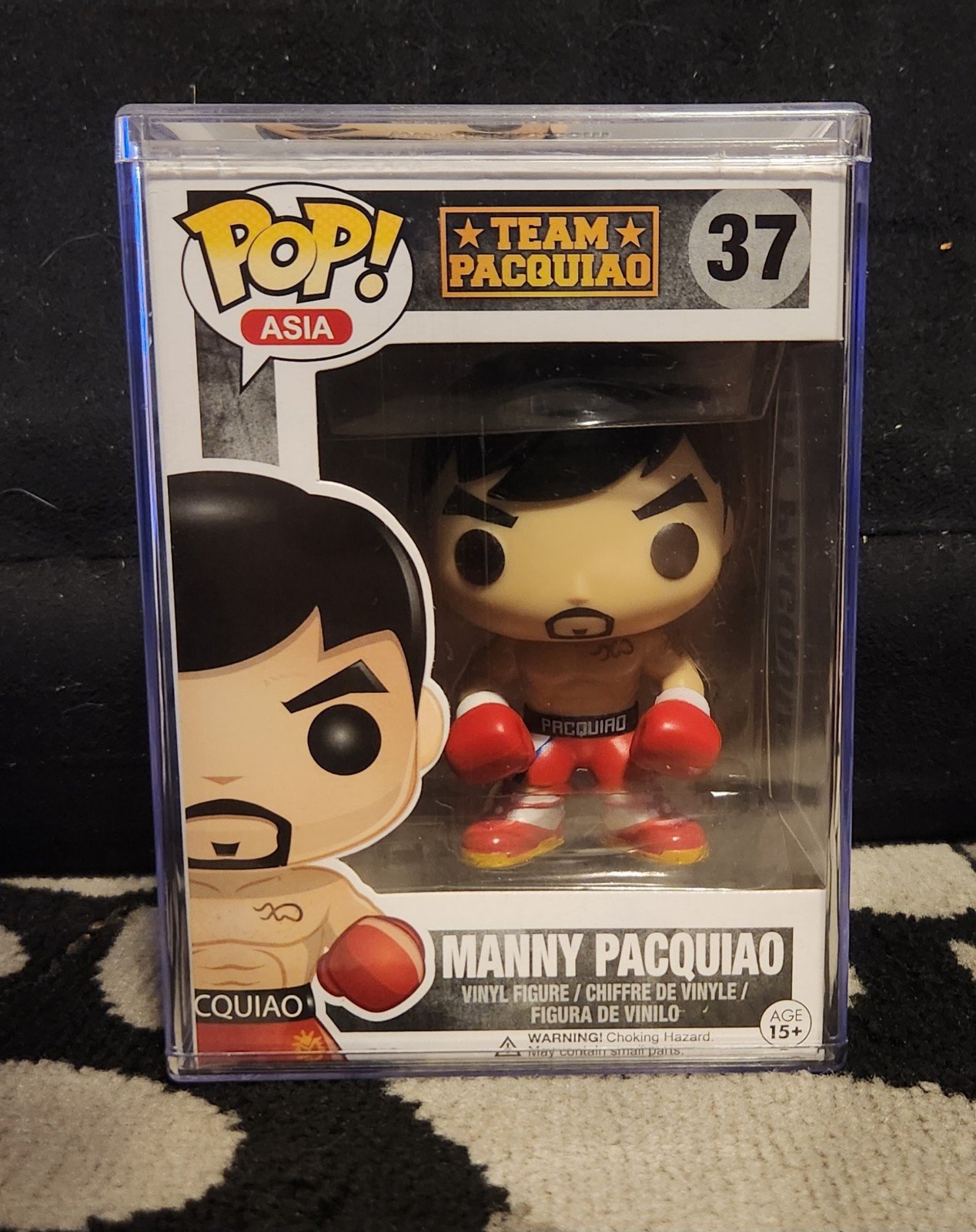 Manny Pacquiao Funko Pop ERROR GLOW