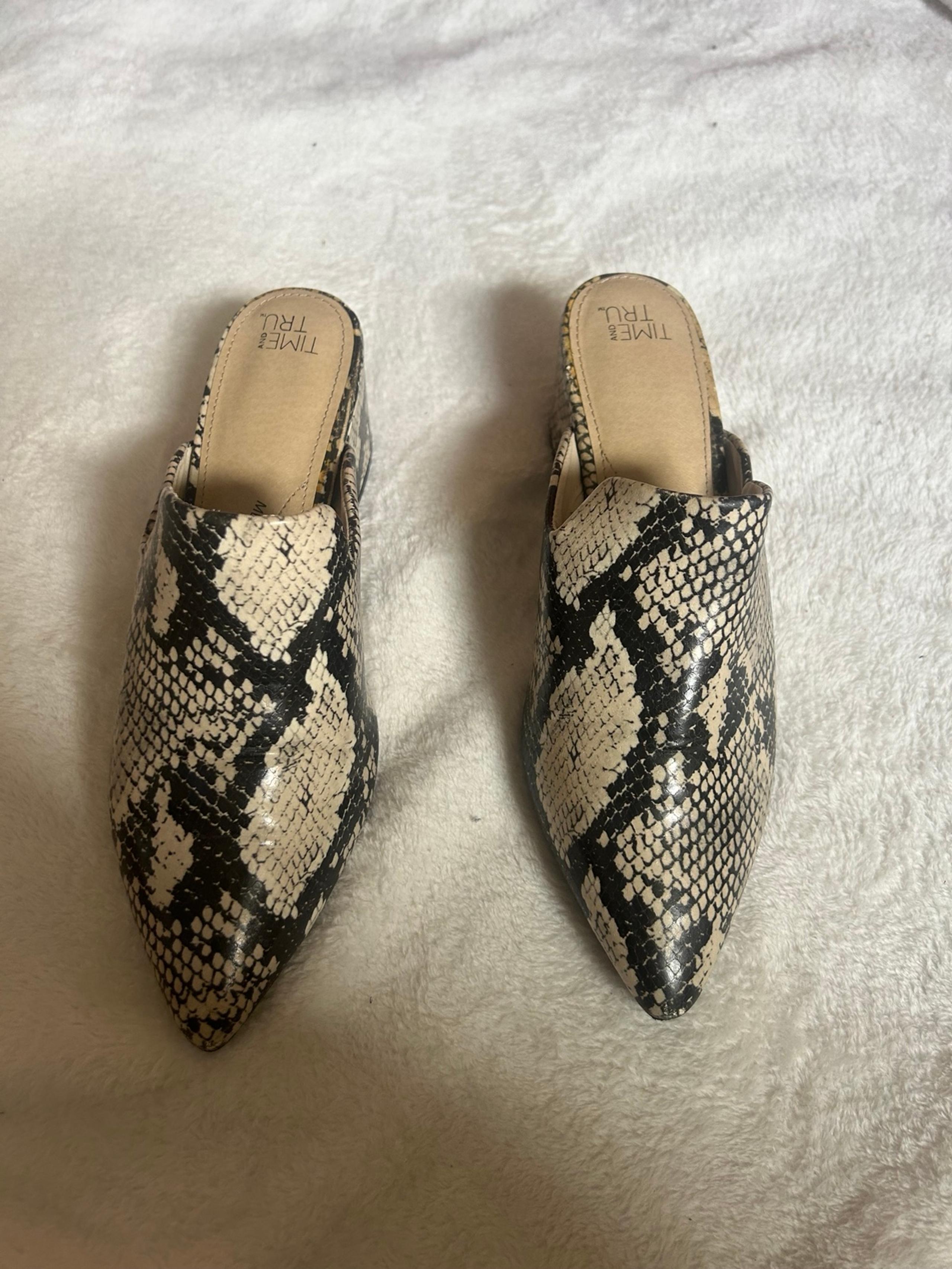 Time and Tru slip on shoes