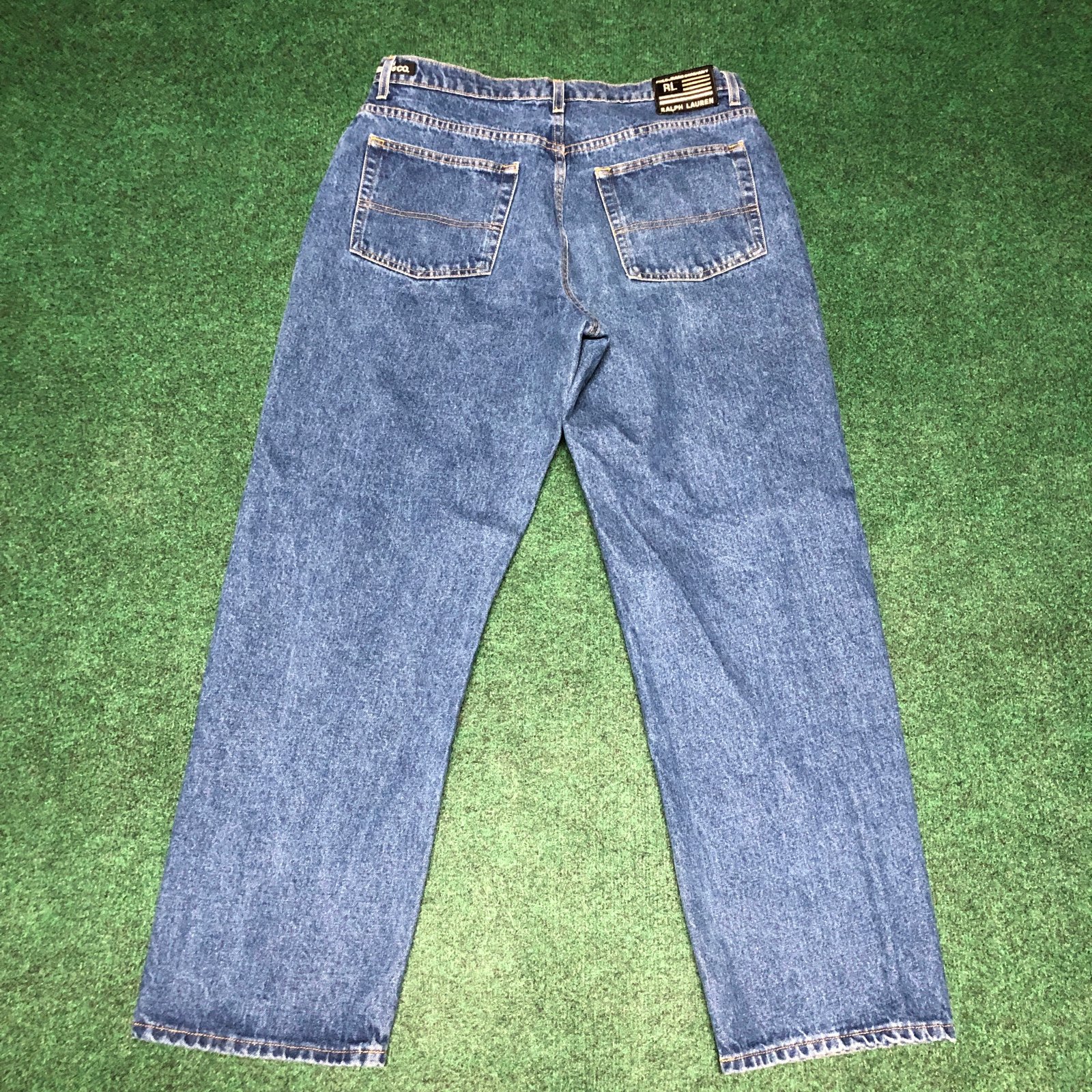 Polo Ralph Lauren Dark Baggy, Loose Jeans for Men | Mercari