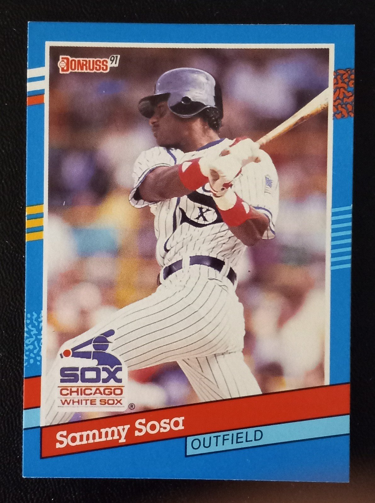 Rare error 1991 Sammy Sosa card #147 Wrong Birthday/Donruss 1991