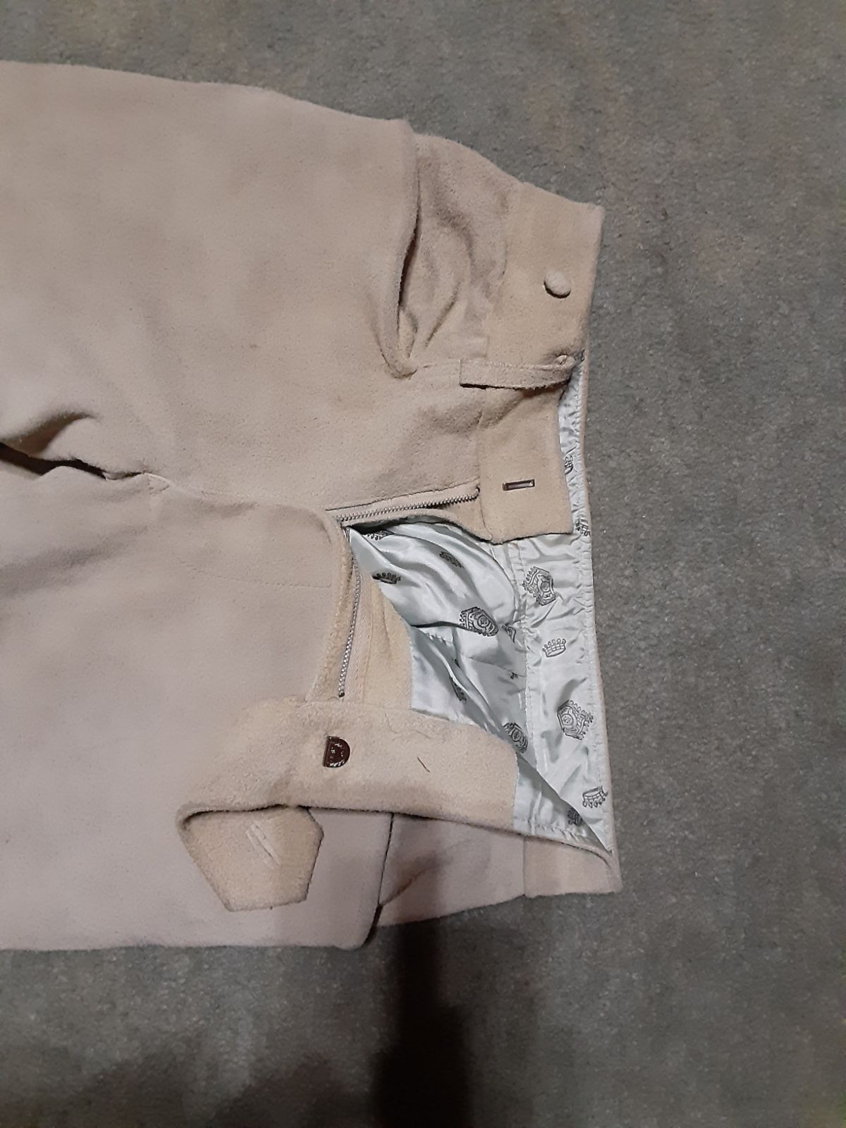 60s style suede pants bell bottoms with