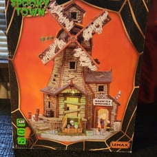 Lemax Spooky Town Haunted Windmill