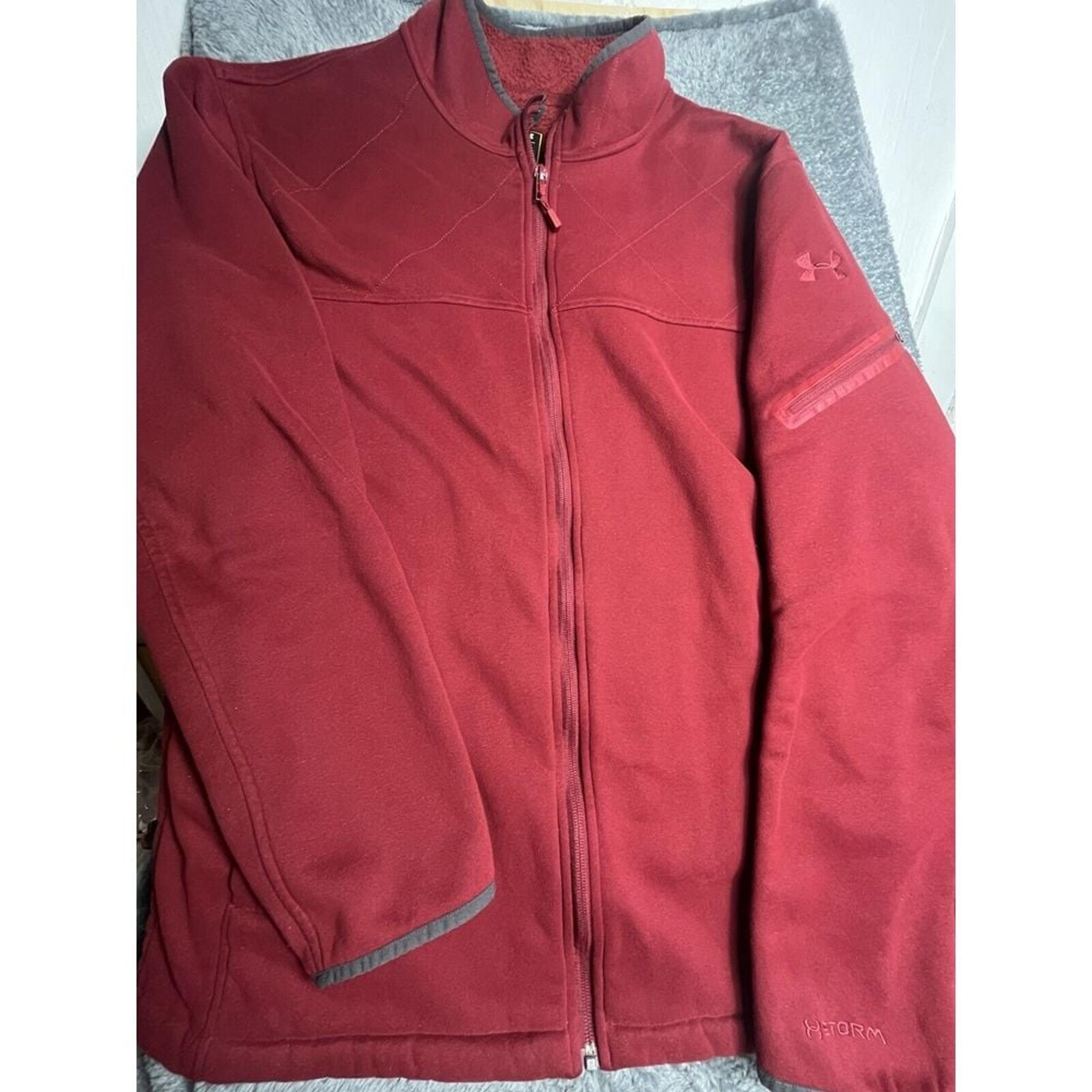 Men's Under Armour Storm Loose 1/4 Zip Sweater Fleece Pullover Size XL