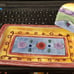 New SANGO The Sweet Shoppe Decorative 1/4 lb Covered Butter Dish 7 x 4 x 3 h