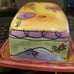 New SANGO The Sweet Shoppe Decorative 1/4 lb Covered Butter Dish 7 x 4 x 3 h