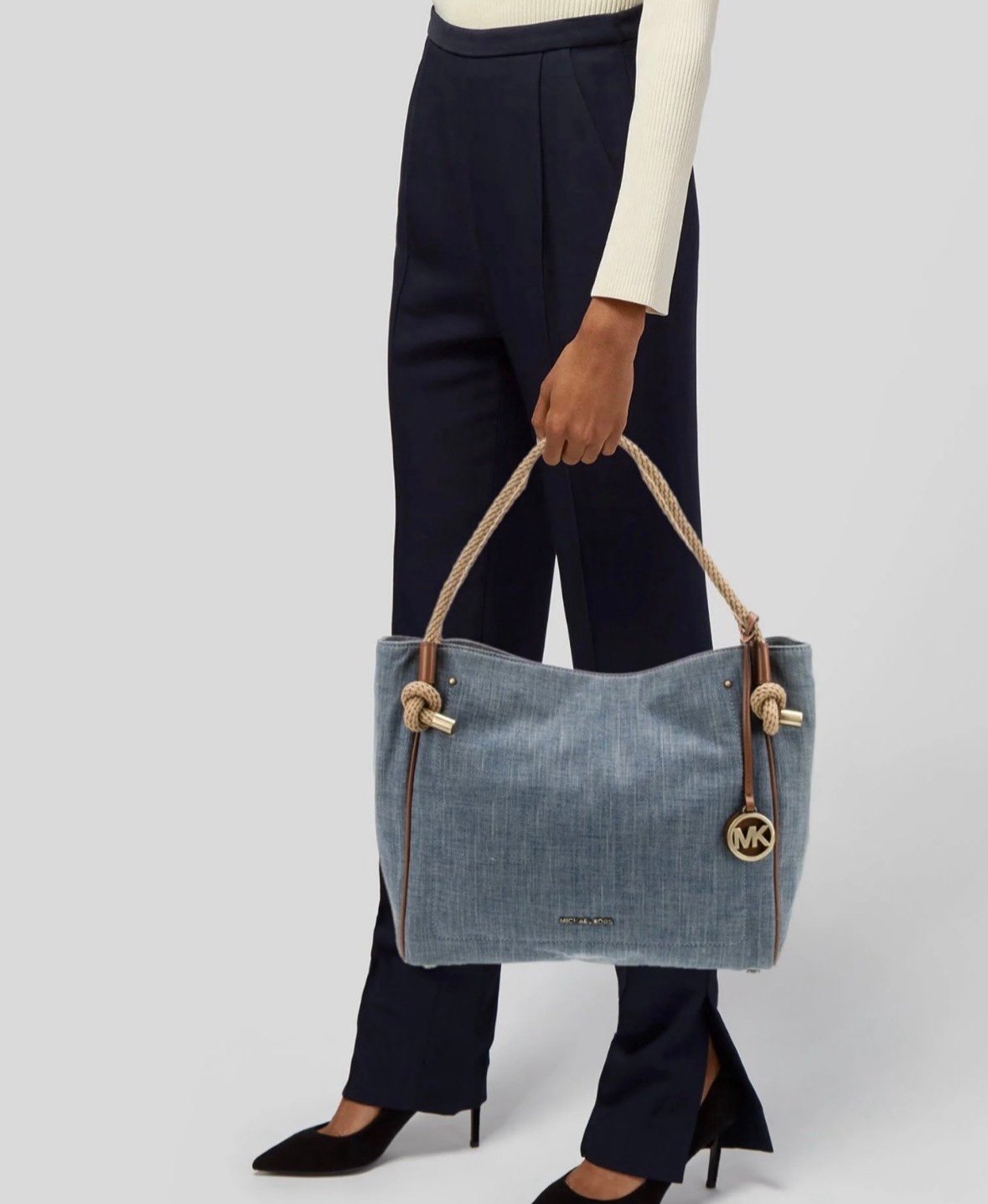 Michael Kors denim bag