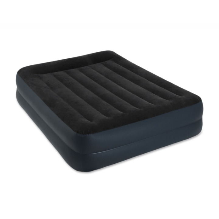Air Mattress Queen Bed Inflatable Pump Blow Up Pillow Camping Floor Portable