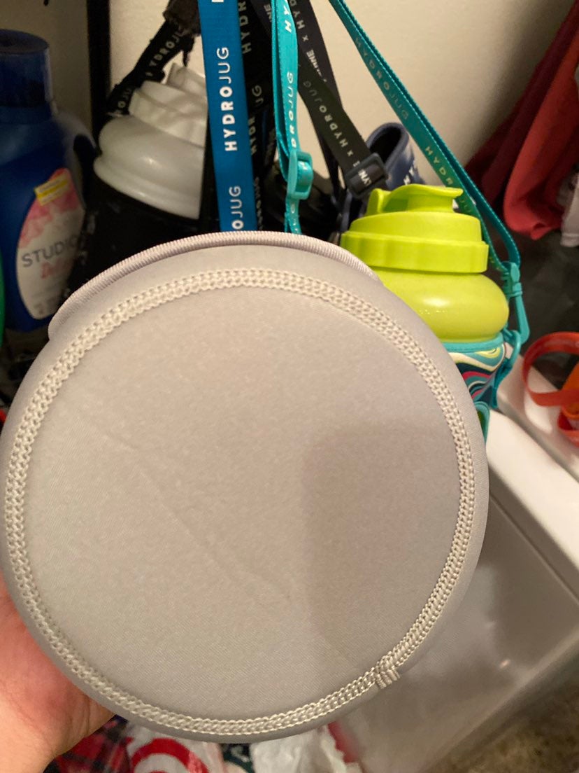 Grey HydroJug sleeve and jug