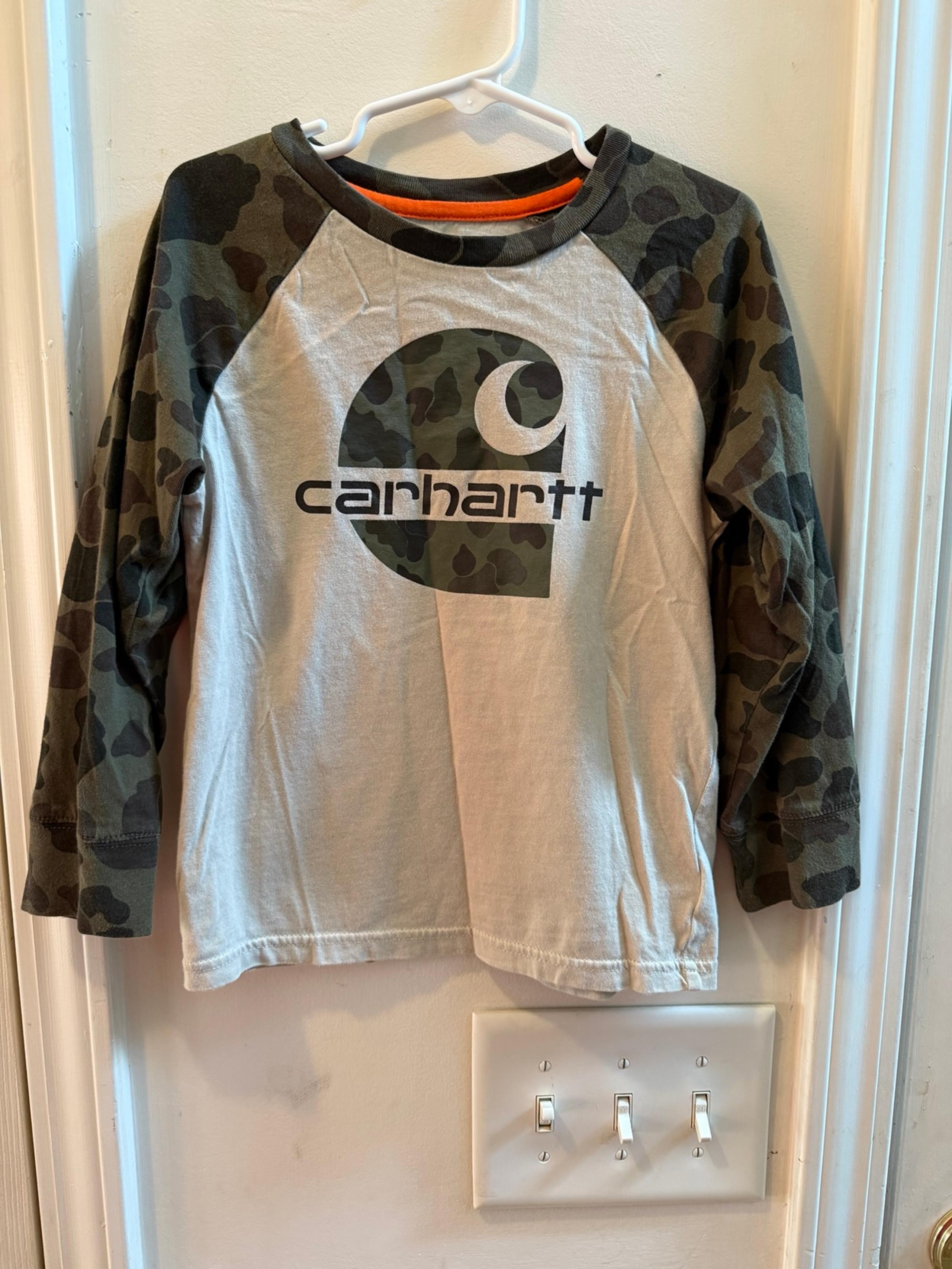Carhartt Long Sleeve Camo Tee Shirt
