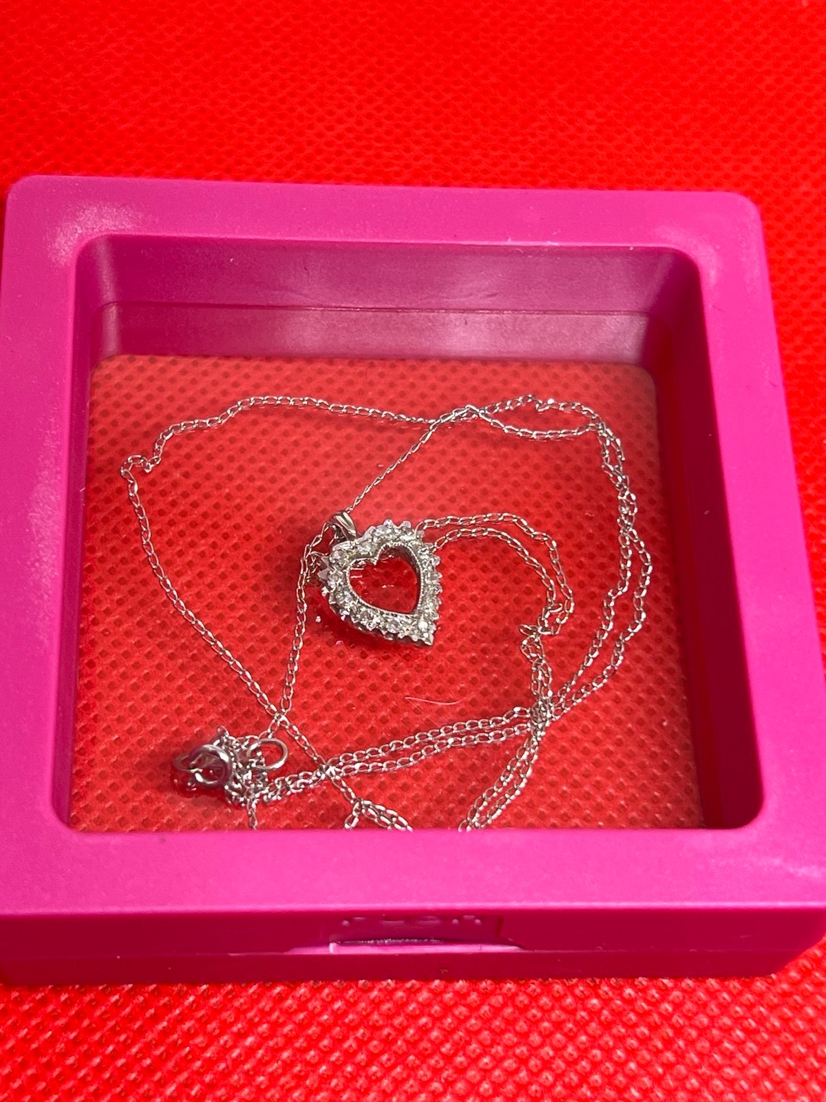 14K Heart necklace