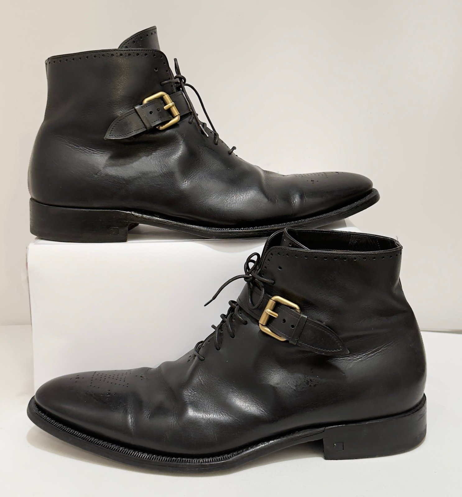 Authentic Louis Vuitton Ankcle Boots Men’s US 10 LV 9