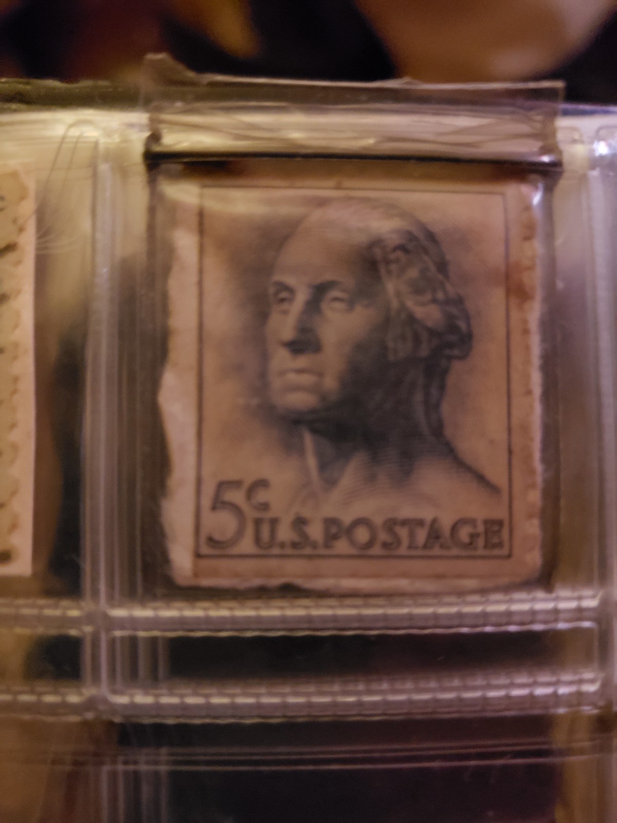 George Washington postage stamp