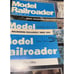 Vintage 1970'-1980's Model Railroader Magazines- Lot of 7 Train memorabilia